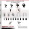 Service Caster 4 Inch 316SS Soft Rubber Wheel Swivel 7/8 Inch Expanding Stem Caster SCC SCC-SS316EX20S414-SRS-78 - alternate 2